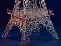 Eiffel Tower - acrylic laser cutting