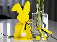 Acrylic easter decoration | laser cutting