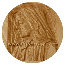 Laser engraving of images and reliefs with high resolution
