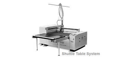 Laser Cutter M-800 with the Shuttle Table System