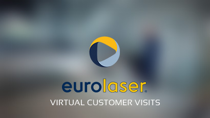 Virtual customer visits and material tests via video conference